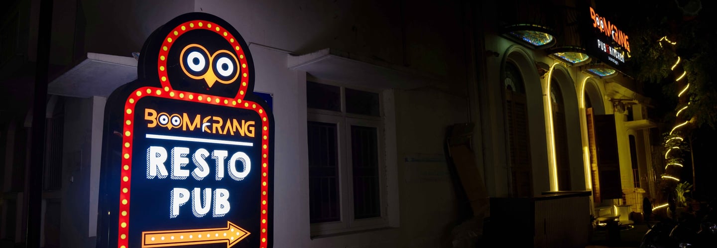 Boomerang Pub & Kitchen, Pondicherry