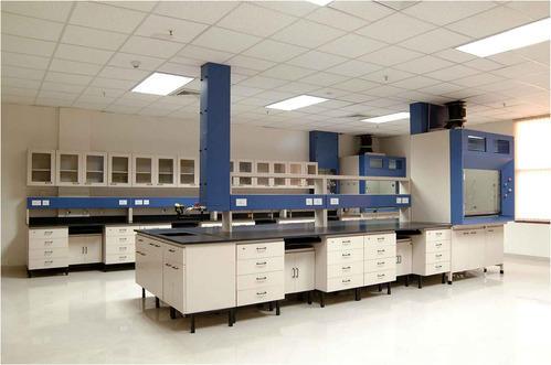 Laboratory table installation pharmaceutical industry