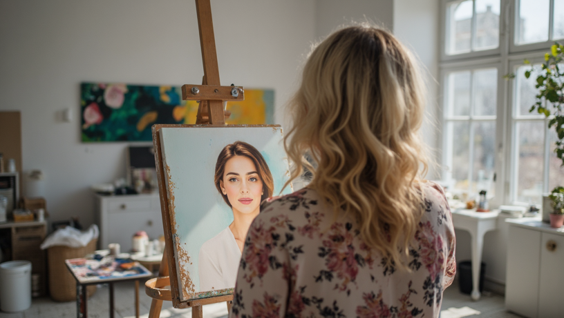 Custum Oil Portraits