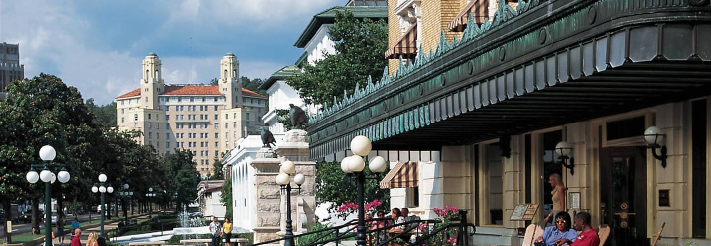 Down Town, in Hot Springs Arkansas