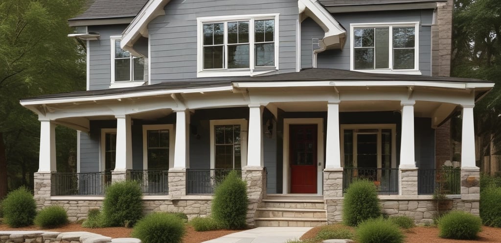 A friendly PMAC Renovation Services team member discussing home remodeling plans with a homeowner in a bright, modern kitchen.