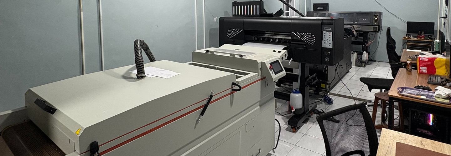 mesin cetak sablon DTF Himade Studios