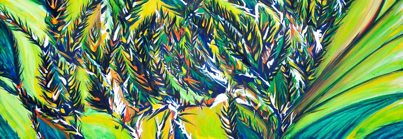 Vargas Art Abstract Cactus