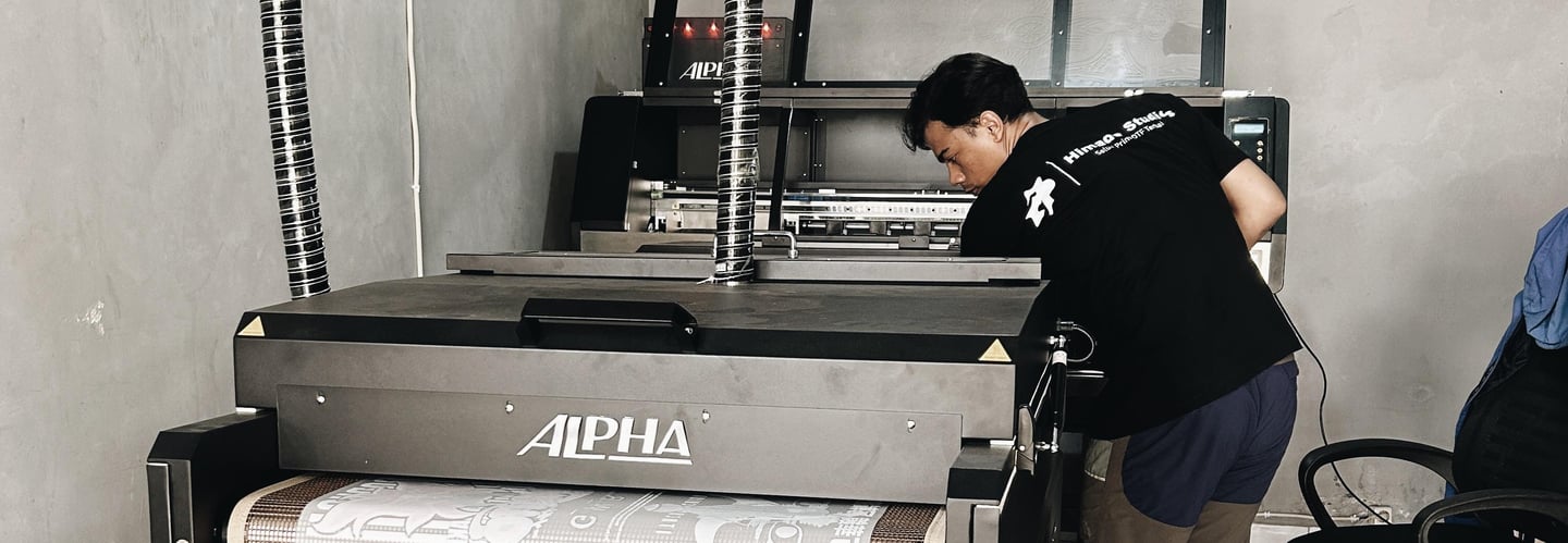 Proses Print Sablon DTF Himade Studios