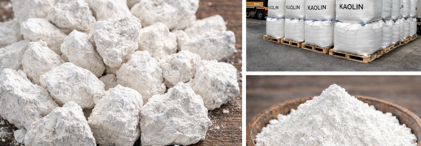 KAOLIN LUMPS AND POWDER