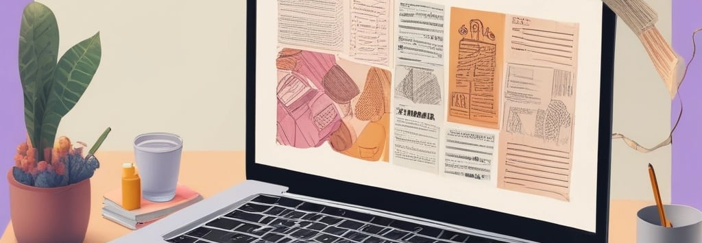 a person walking down a path with trees and a person walking on the sidewalk