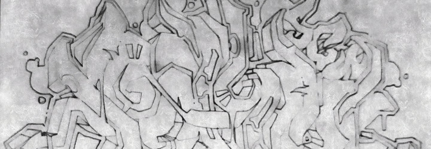 graffiti sketch