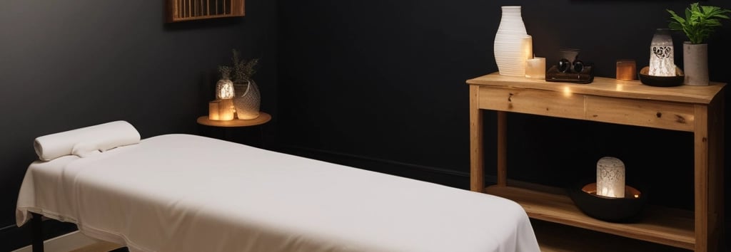 A serene spa environment showcasing relaxation and wellness.