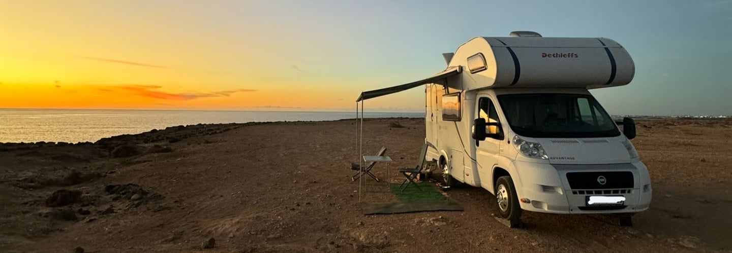 Campervan in Fuerteventura