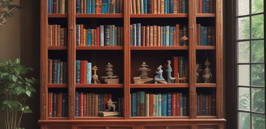A cozy study space with language books, a laptop open to a Chinese podcast, and a panda plush on the desk.