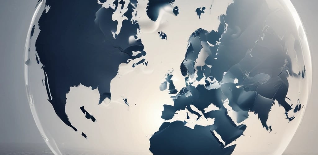 A sleek, modern workspace with multiple screens displaying code, AI data visualizations, and automation workflows.