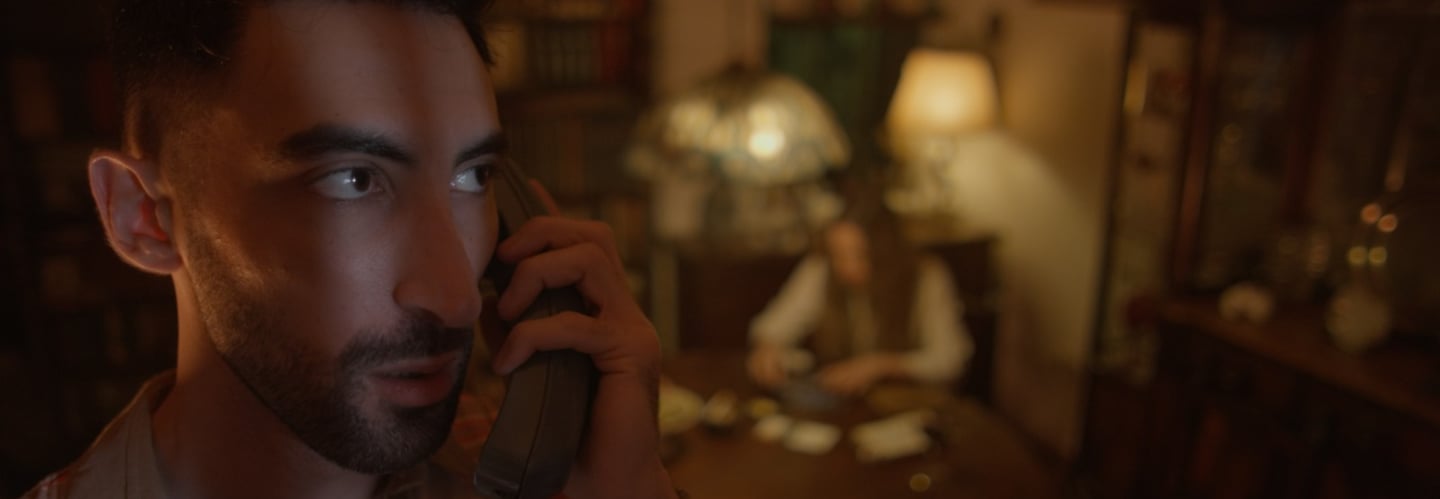 Still del cortometraje "Canino"