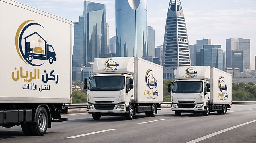شركة ركن الريان تقدم خدمات نقل العفش والأثاث داخل جميع مدن السعودية بأمان واحترافية عالية.