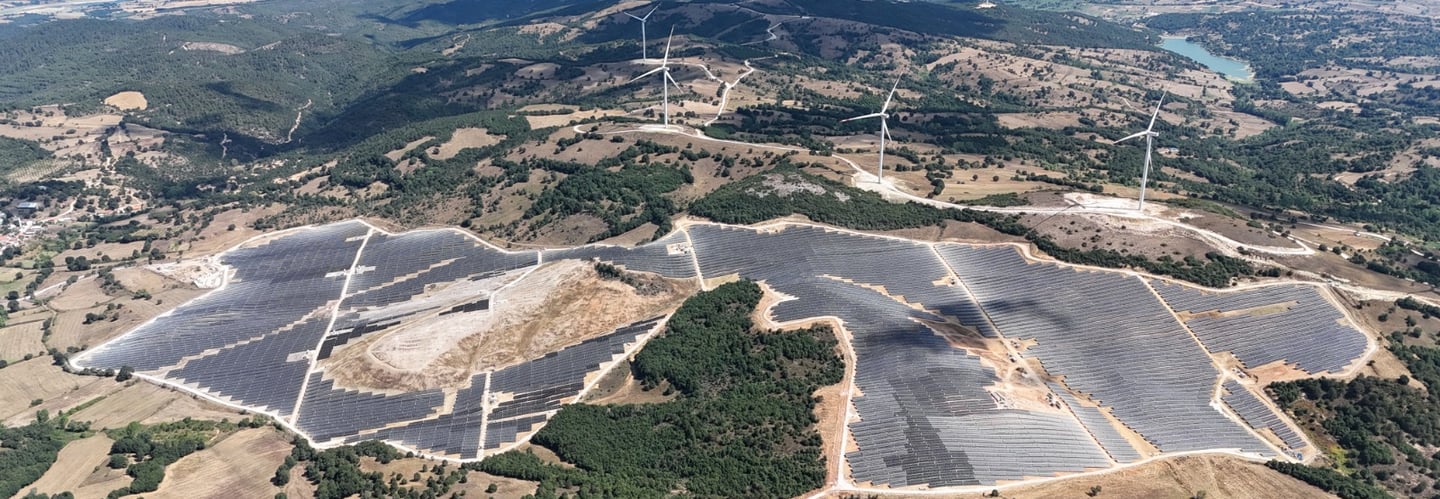 Hibrit Enerji santrali time-lapse çekimi ve proje takibi