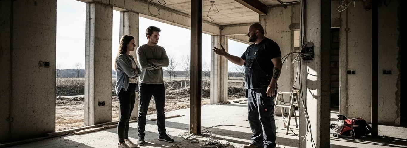 erros comuns na construção de uma casa