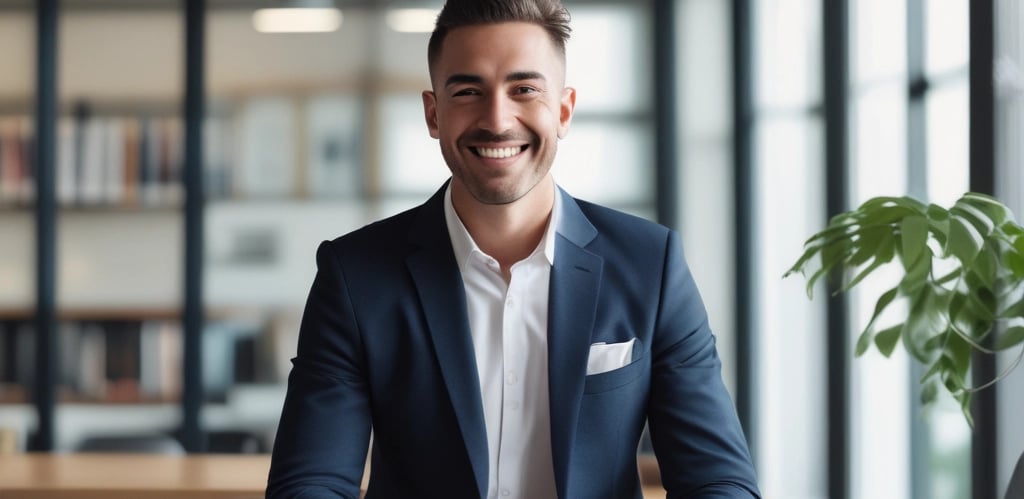 A professional team collaborating over financial documents in a modern office setting.