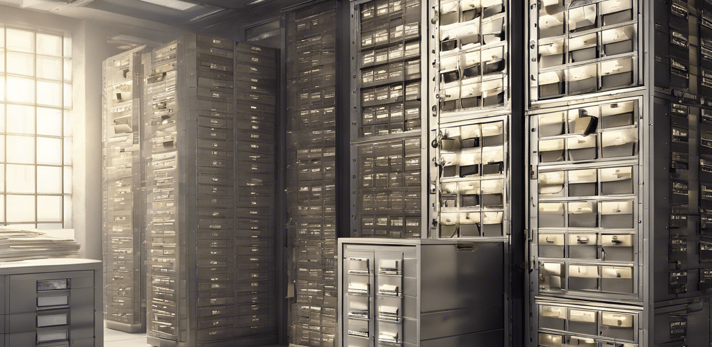 A Vital Records vault