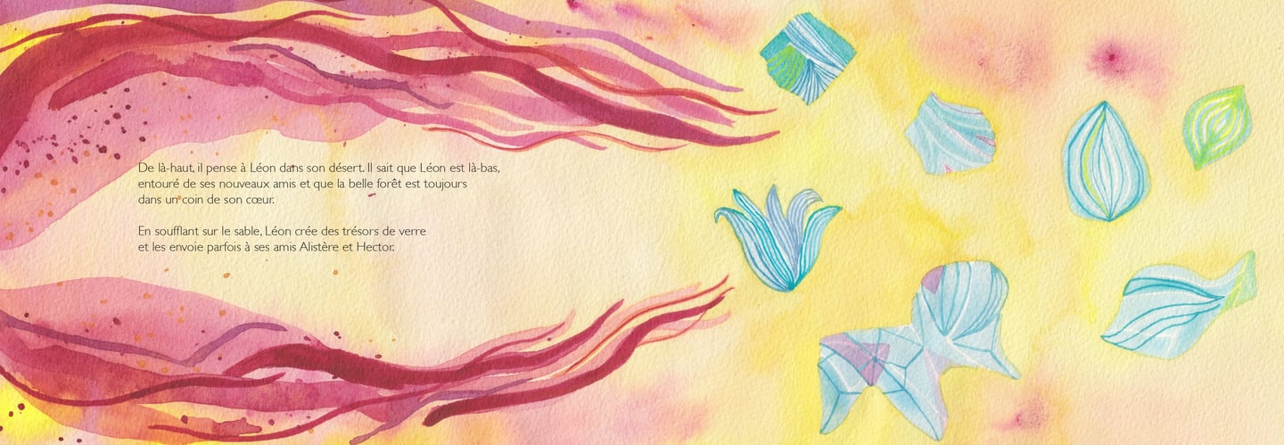 album jeunesse aquarelle