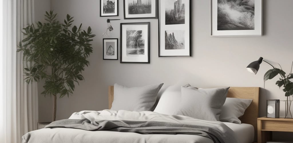 A line of purple shirts are hanging, each featuring a circular logo with the letters 'R' and 'P' surrounded by a red and white design. The shirts appear to be drying outside.