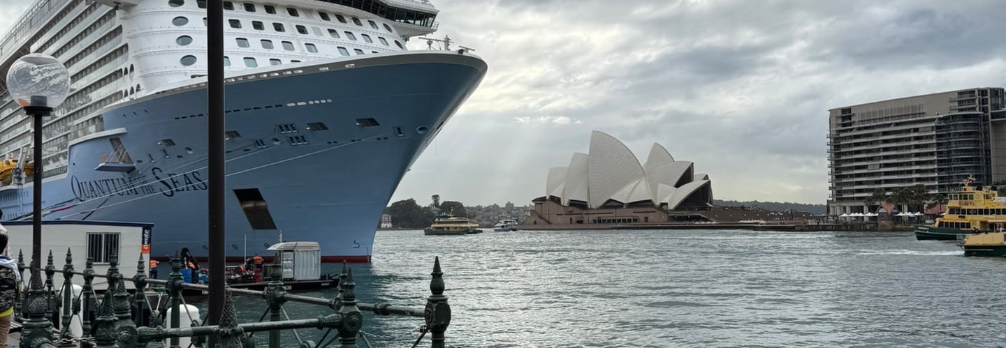 Royal Caribbean Quantum of the Seas in Sydney