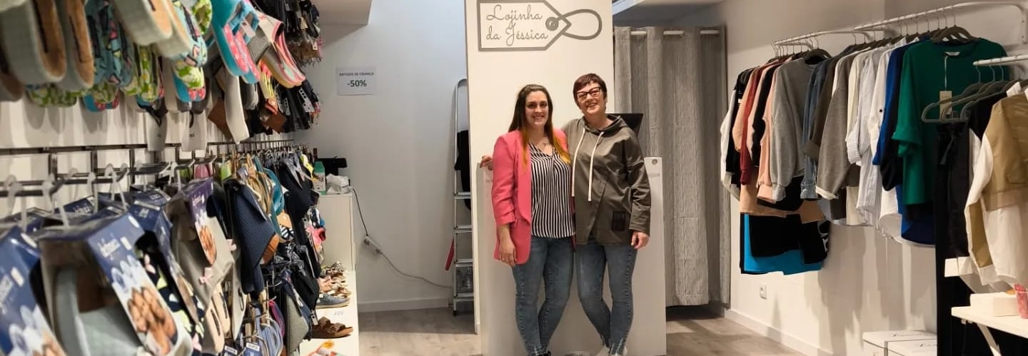 As nossas vendedoras super simpáticas