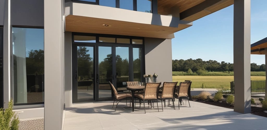 man in red jacket and black pants walking on gray concrete stairs