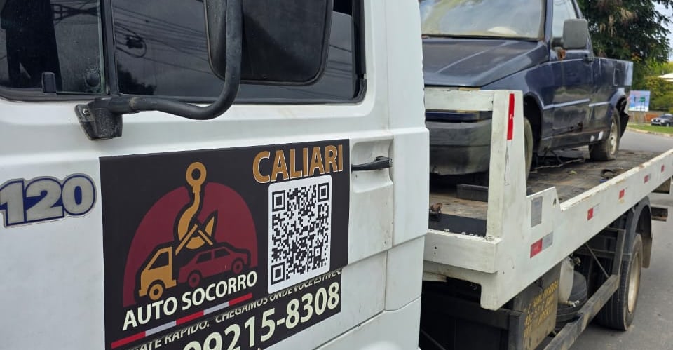 Guincho do Auto Socorro Caliari em Saquarema