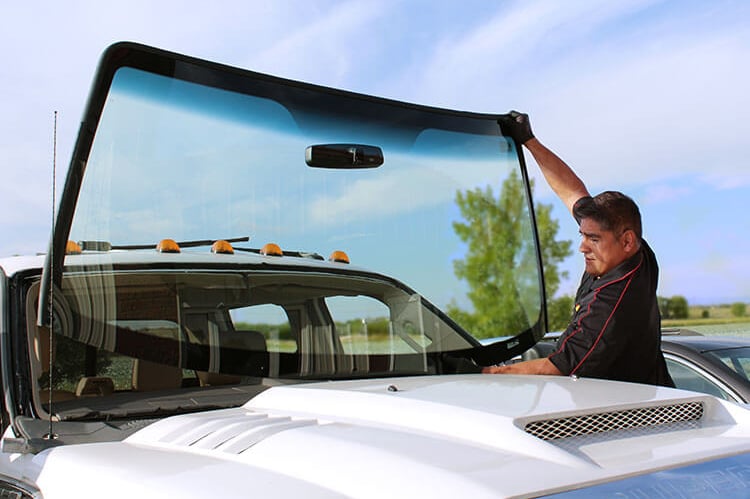 Vehicle glass repair