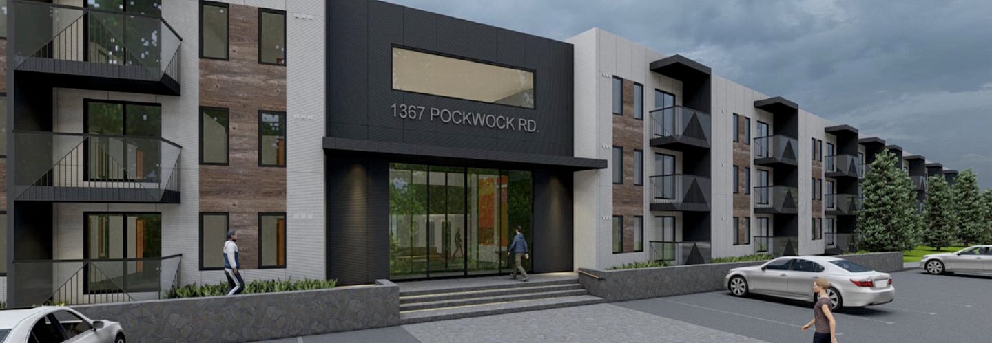 Font View of Lifestyle Enclave which is a residential building under Plexus Development Group