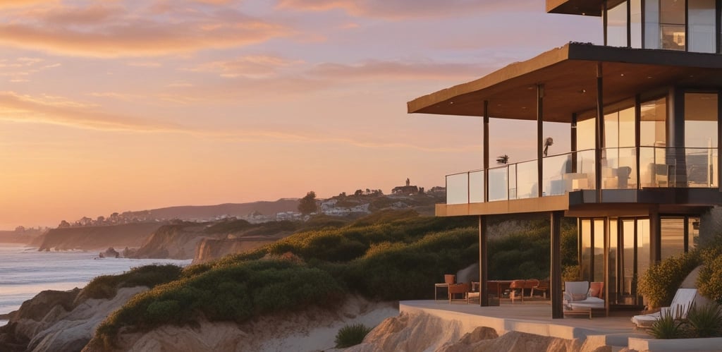 Jesse Ramirez smiling warmly in front of a charming Southern California home.