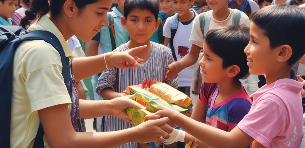 Community volunteers planting trees in a vibrant neighborhood park in Apartadó.