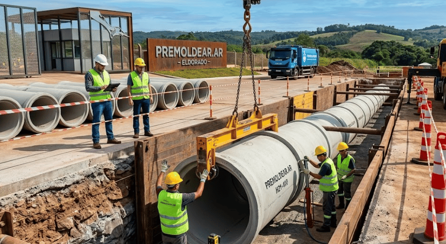tubos para alcantarillas vialidad obra publica