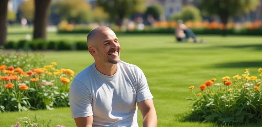 A friendly person happily managing their directory listings on a laptop at a cozy home office.
