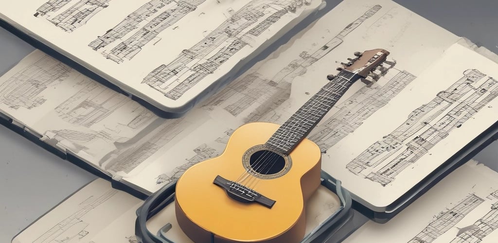 A vibrant digital soundwave flowing through a cityscape, symbolizing brand rhythm and AI intelligence.