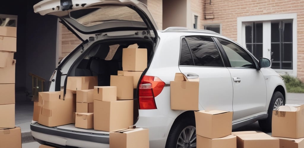 Courier business delivering small packages.