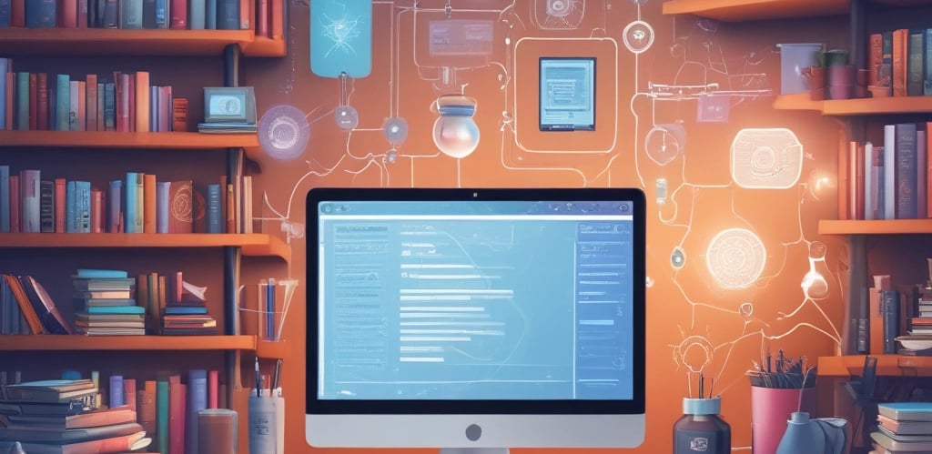 A graphic with text reading 'Exploring Opportunities for D2C Startups in the Post-COVID-19 World.' It features a target with an arrow, a computer monitor displaying an upward graph, a calendar, a rocket icon, and a clipboard with colorful sticky notes.