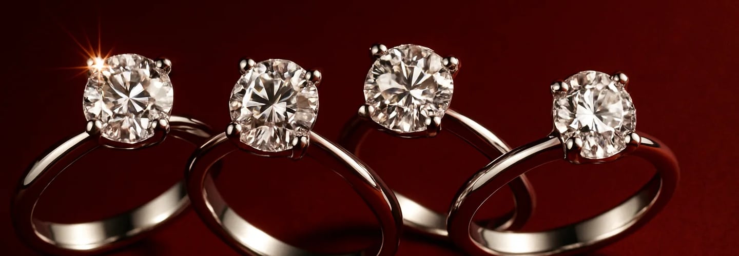 Shambh Solitaire Ring