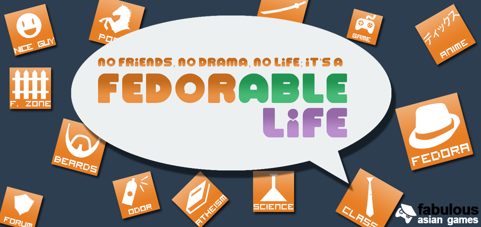 banner image of the video game fedorable life