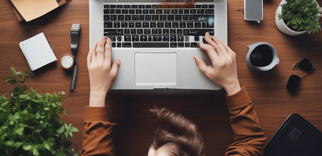 A portrait of author Kevin J. Bourque in a cozy writing space.