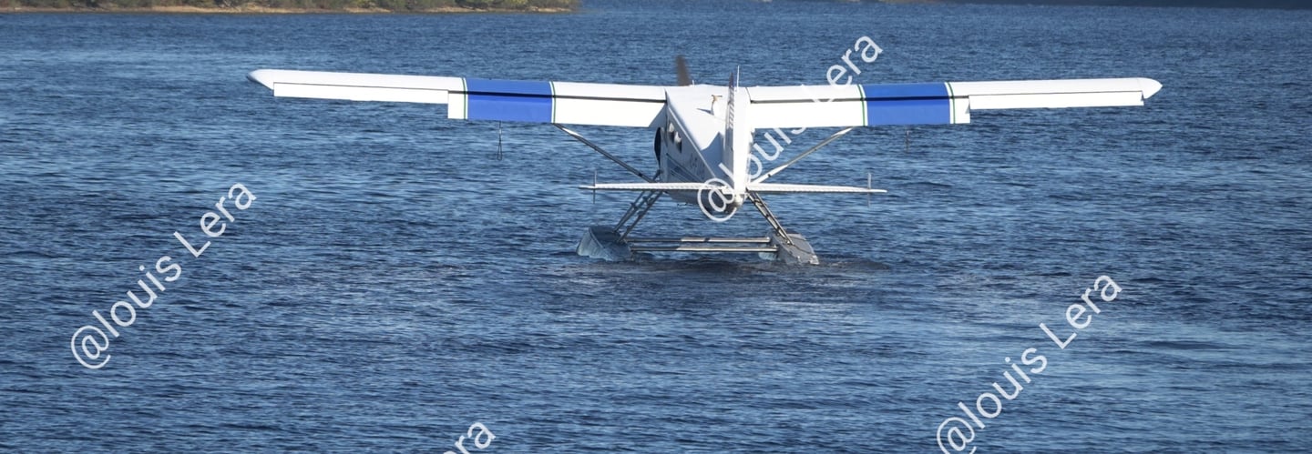 Hydravion au départ La Mauricie Quebec
