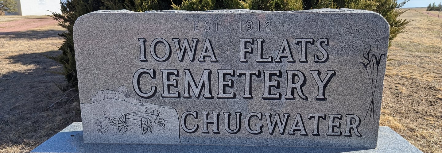 Monument commemorating the historical name of the cemetery. 