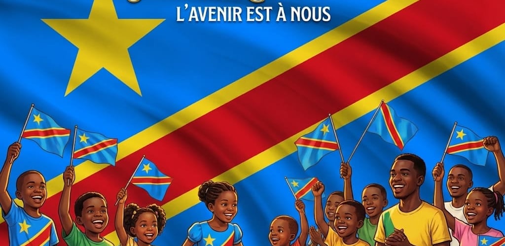 a group of people holding flags and waving flags