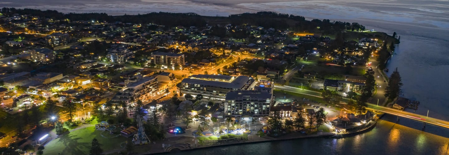 The Entrance By Twilight - Taken by Photoslog