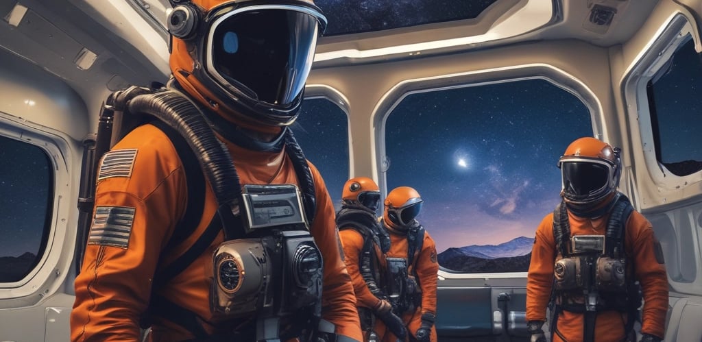 brown concrete building under starry night