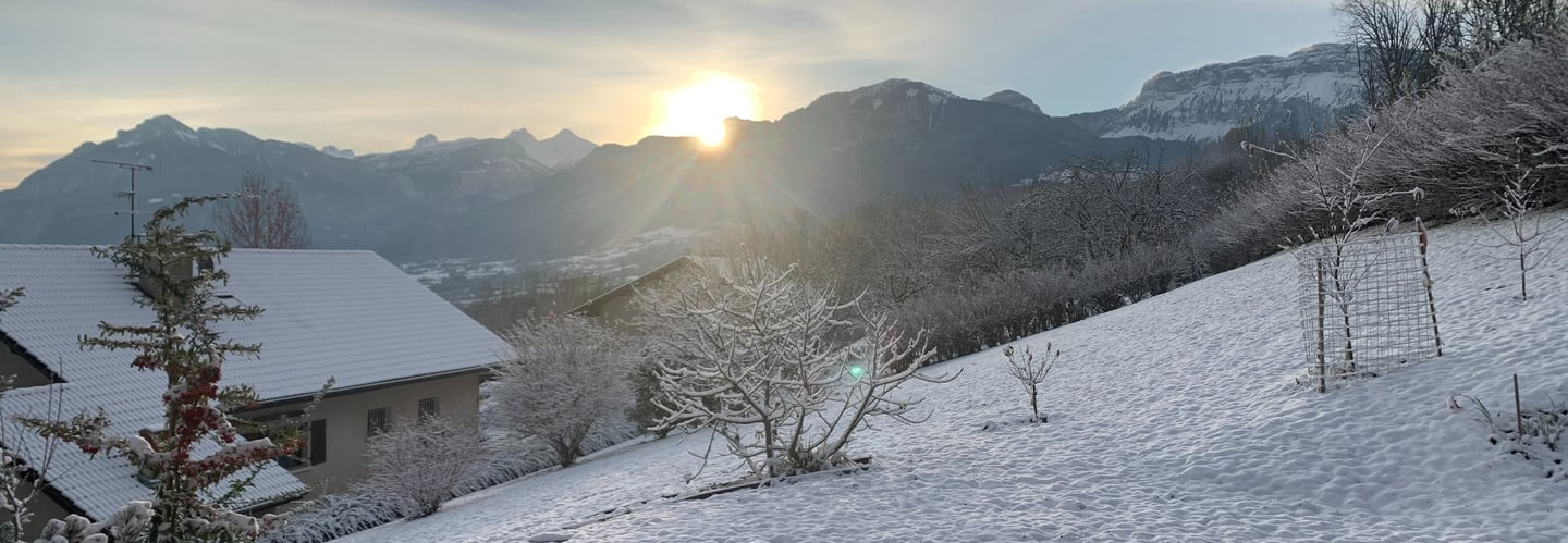 Chambre d'hôtes et sauna sibérien aux Gardannes en Haute-Savoie