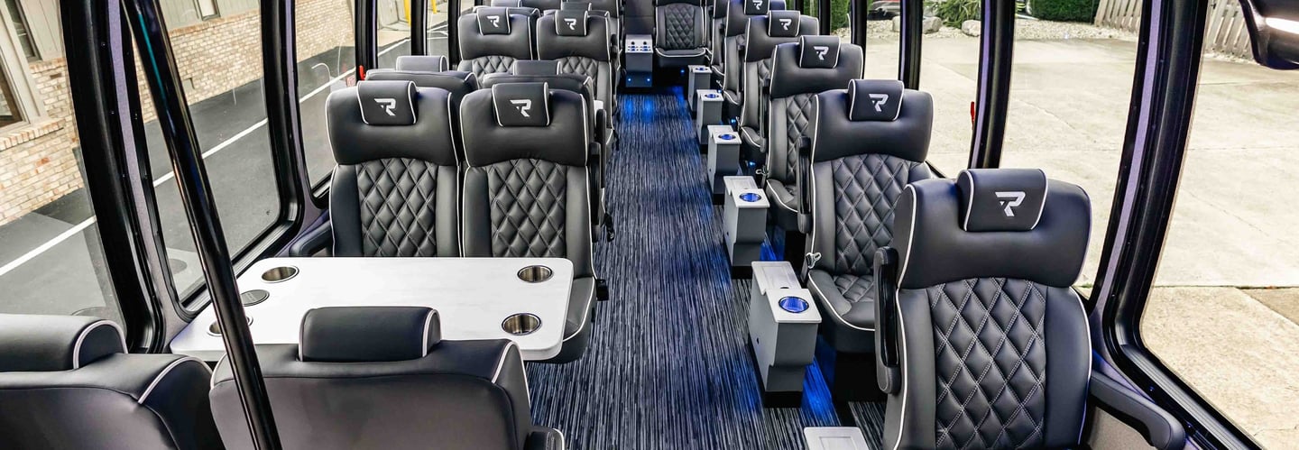 The Boss 22 passenger luxury transportation