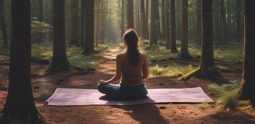 A serene massage room bathed in soft natural light with calming decor.
