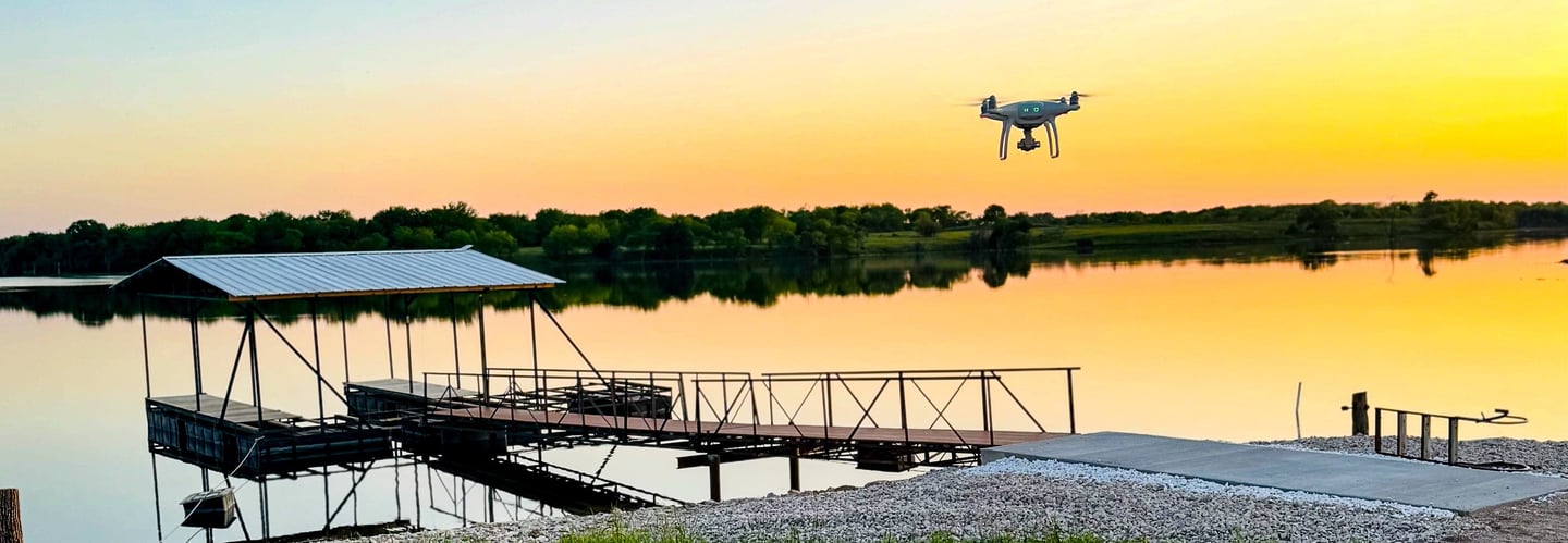 Drone performing services in Fort Scott Kansas