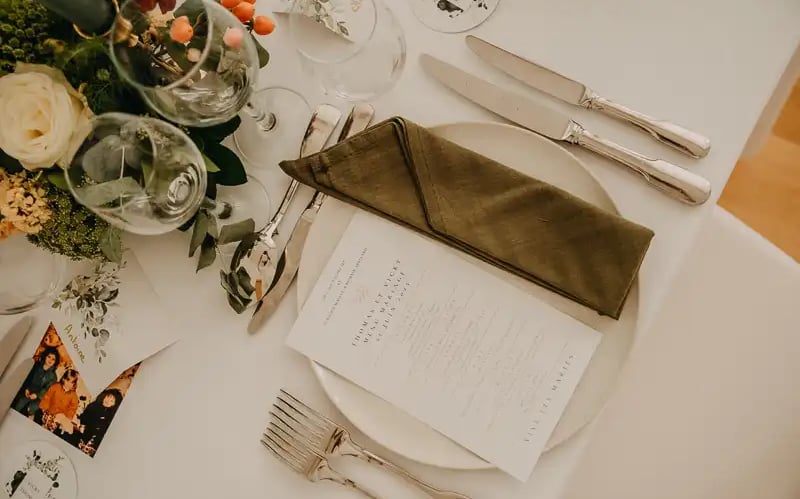 belle table de mariage