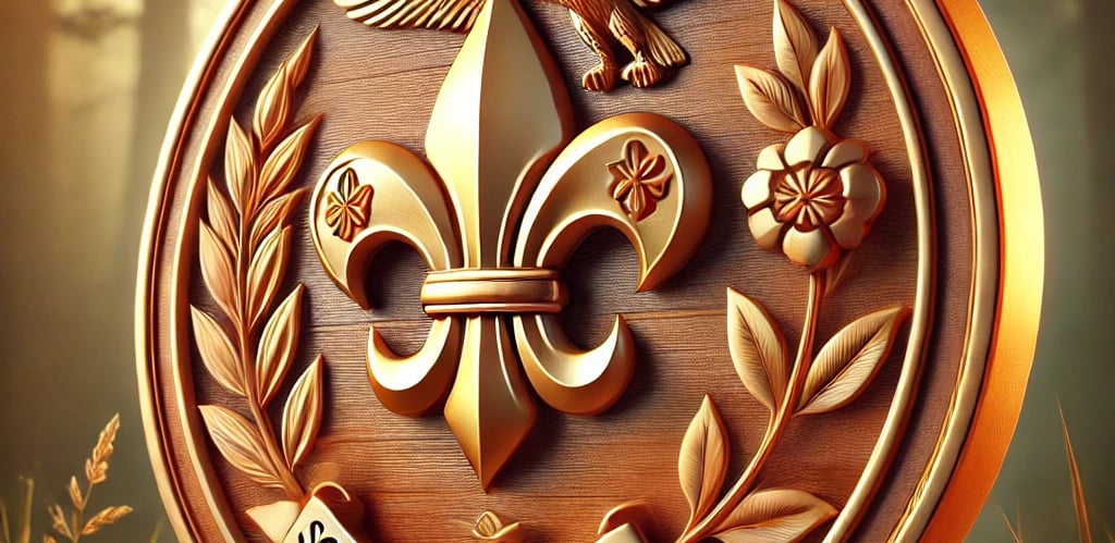 CUB. SCOUT ARROW OF LIGHT